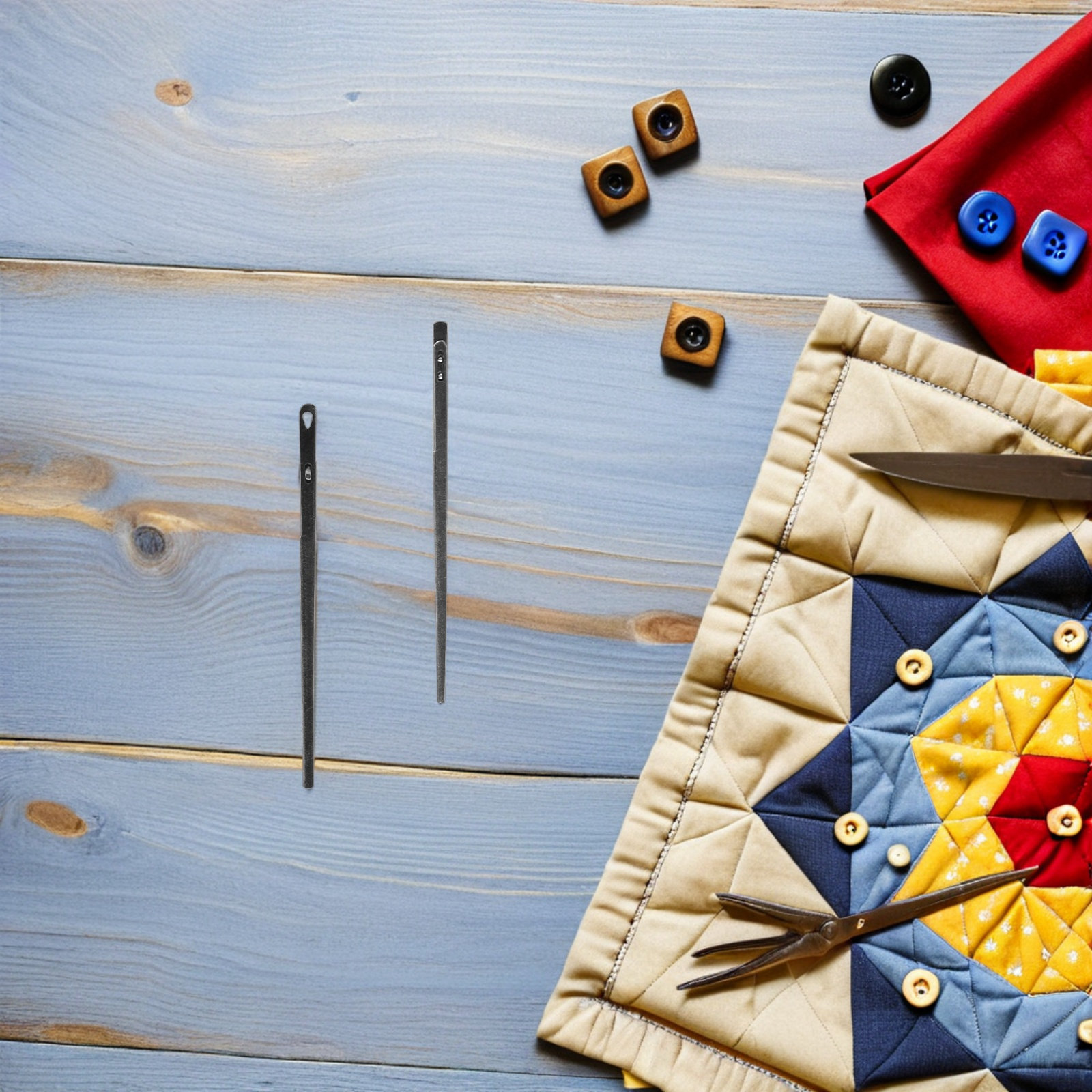 Leatherwork Hand Sewing Needles - 8 قطع إبر خياطة يدوية لربط