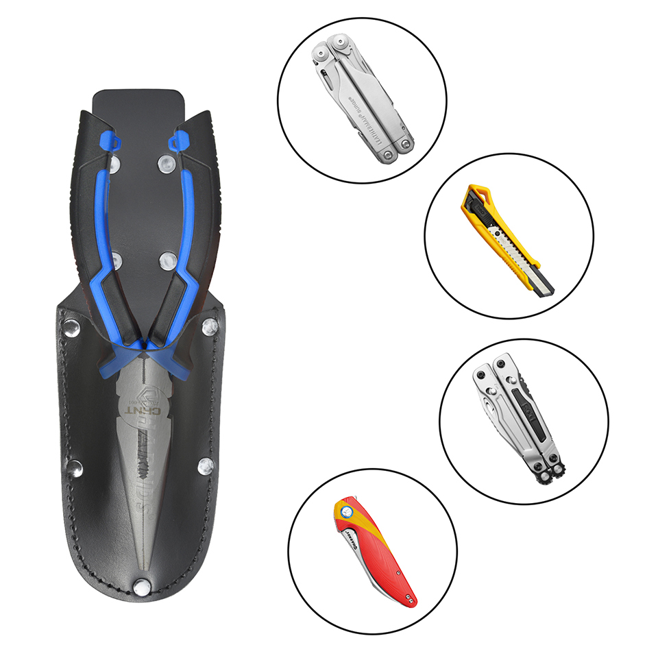Leatherwork Knife Sheath - حافظة أدوات جلدية Harnds AK4013 متعددة