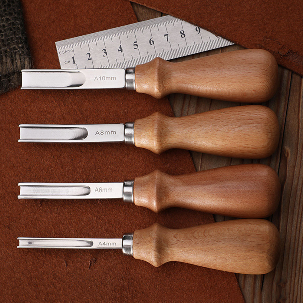 Leather Edge Beveler - أداة تقشير الجلد جديدة تمامًا وغير