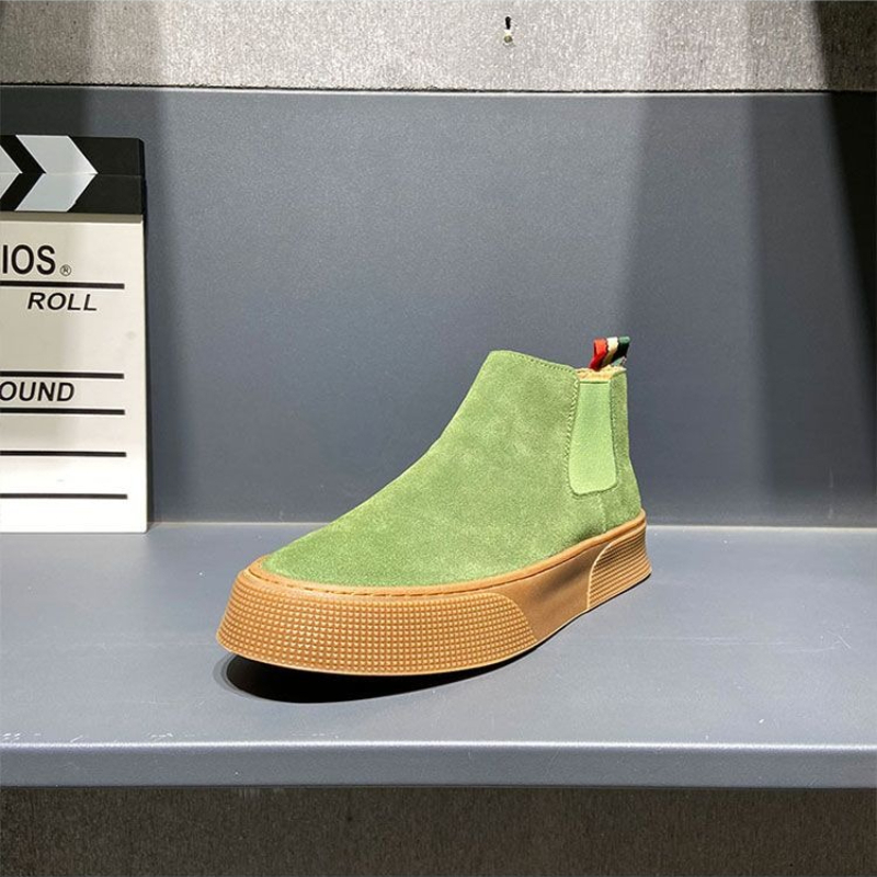 Leather Work Boots - أحذية تشيلسي للرجال لخريف وشتاء 2026،