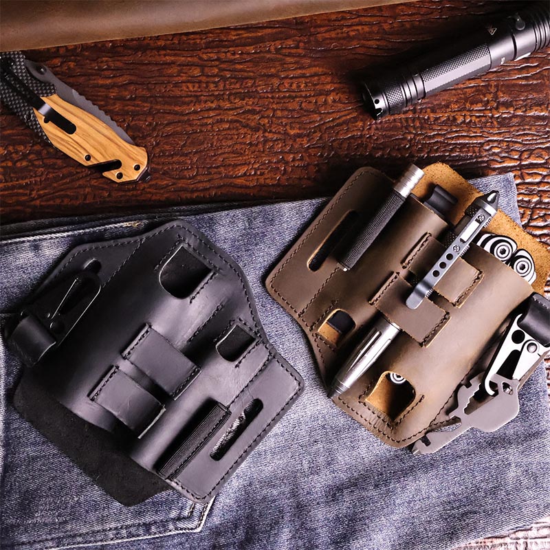 حامل متعدد المهام للعمل في اله - مراجعة Leatherwork Knife Sheath وسعره