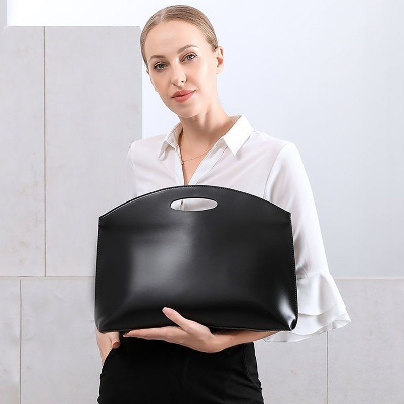 تصميم Instagram Niche الجديد ل - مراجعة Leather Work Laptop Bag وسعره