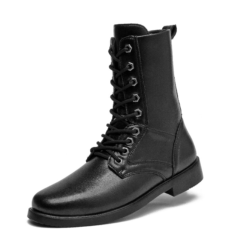 أحذية جلدية عالية الرقبة للأنش - مراجعة Leather Work Boots وسعره
