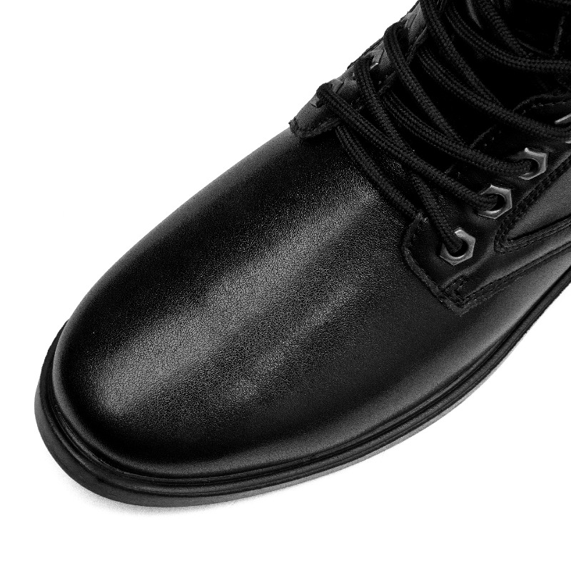 أحذية جلدية عالية الرقبة للأنش - مراجعة Leather Work Boots وسعره