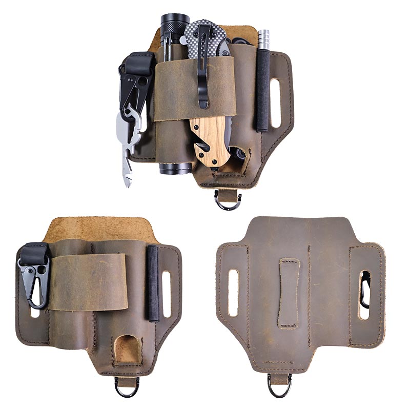 حزمة فاني التكتيكية من الجلد ا - مراجعة Leatherwork Knife Sheath وسعره