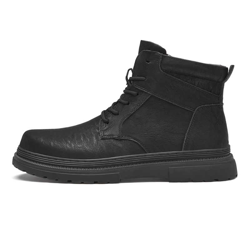 شتاء دافئ الرجال أحذية من الجل - مراجعة Leather Work Boots وسعره