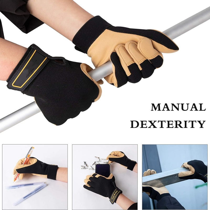 XYEHS-قفازات العمل الخفيفة ، ق - مراجعة Leatherworking Leveling وسعره