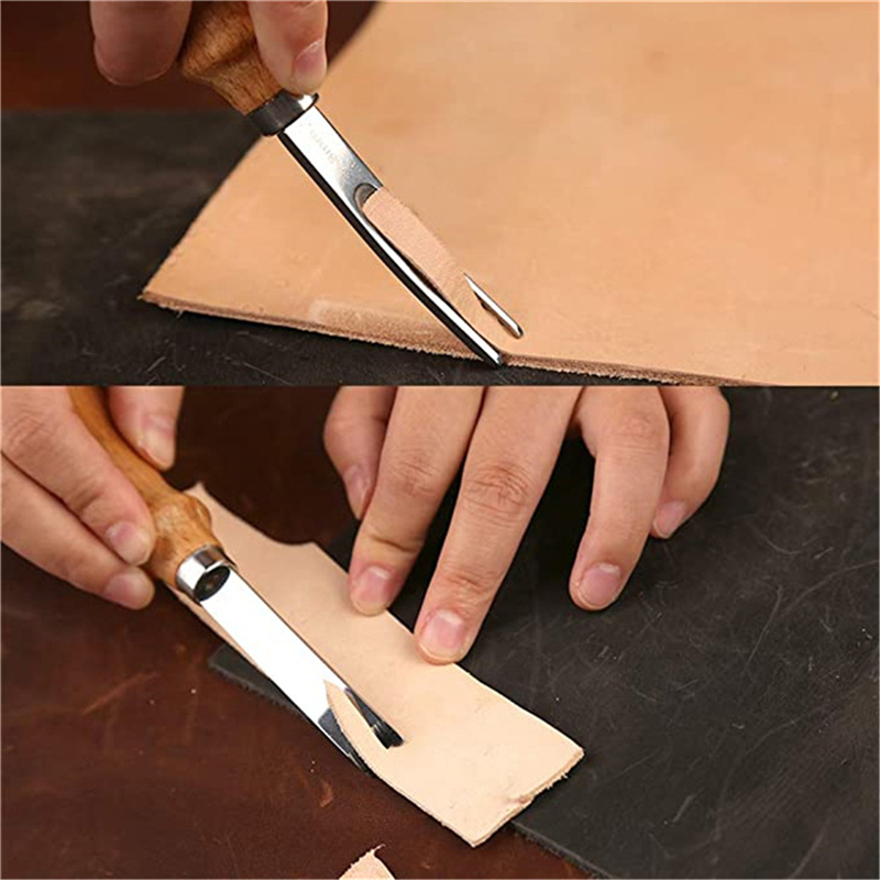حافة حرفية جلدية عملية ، تزلج  - مراجعة Leather Edge Beveler وسعره