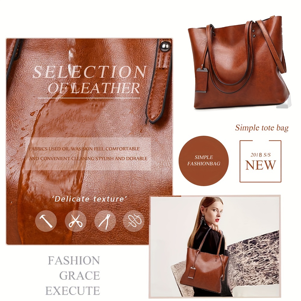 حقيبة يد جلدية كلاسيكية كلاسيك - مراجعة Leather Work Laptop Bag وسعره