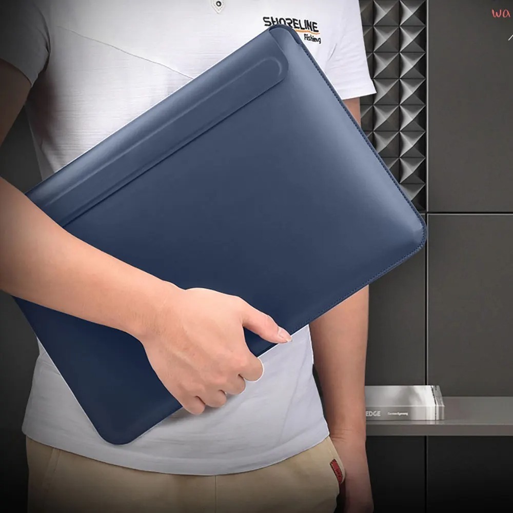 حقيبة لابتوب جديدة لماك بوك اي - مراجعة Leather Work Laptop Bag وسعره