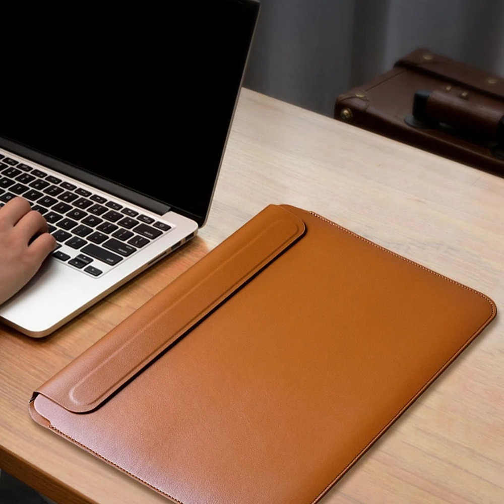 حقيبة لابتوب جديدة لماك بوك اي - مراجعة Leather Work Laptop Bag وسعره
